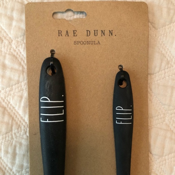 Set of two Rae Dunn FLIP mini spatulas